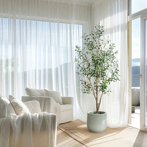 olive trees artificial indoor 5 6 7ft multi trunk tall faux olive tree with 706 826 1346 lifelike leaves 28 36 54 realistic fruits potted plants ideal for decorating bedroom living room porch decor housewarming gift