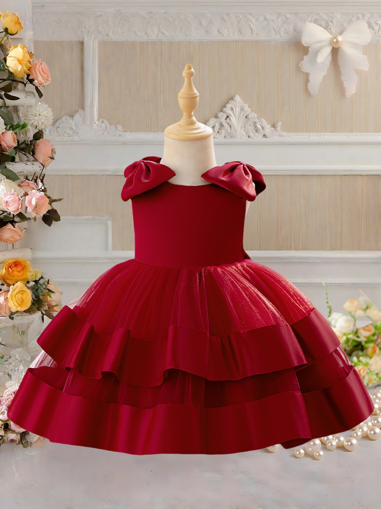 fitted lace wedding dress Hannah Rose Childrens Boutique: Adorable Girls Dresses, Clothing & Flower  Girl Dresses main image 0