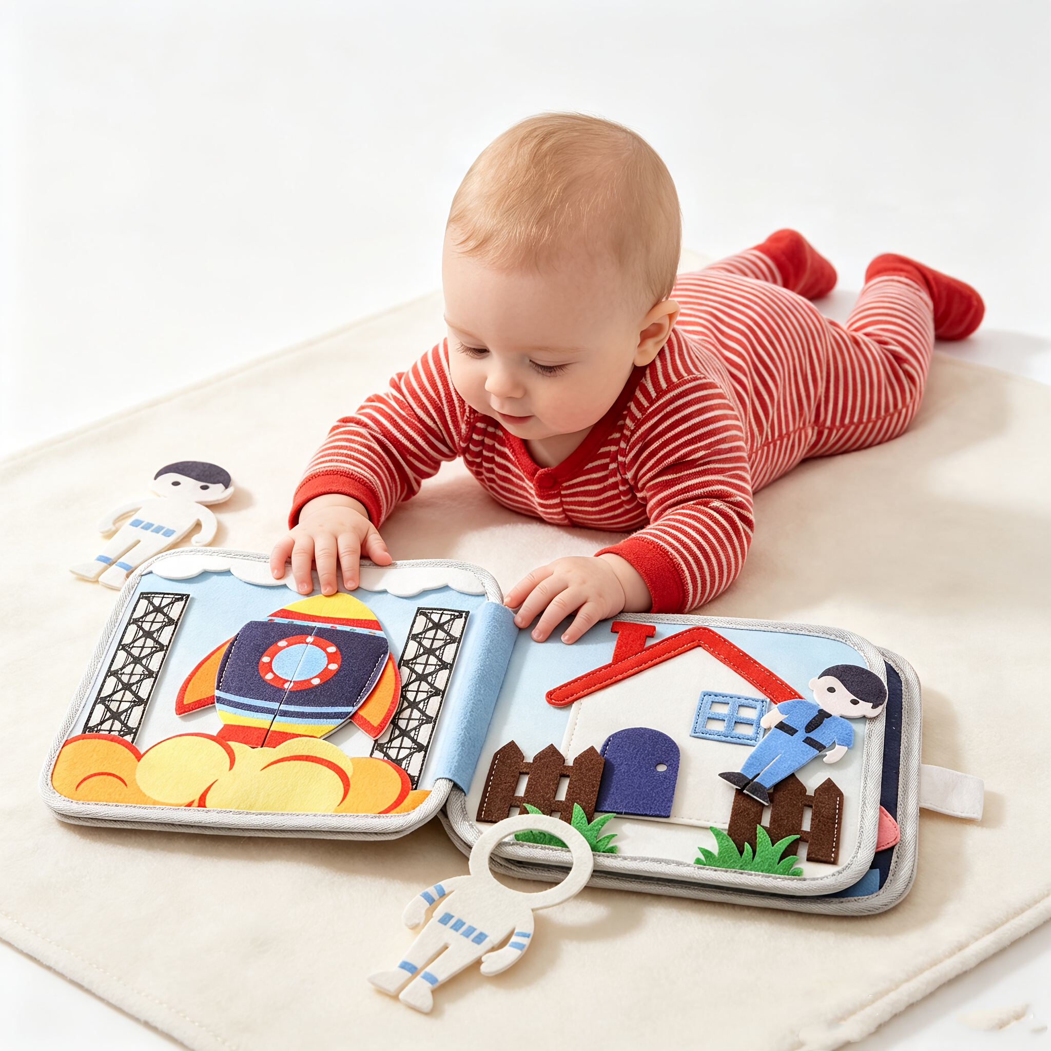 3D Cloth Book for Cognitive Learning and Interactive Play