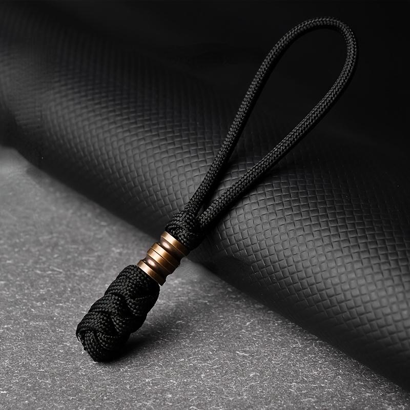 1pc Of A Minimalist Lanyard Keychain Accessory, Made Of Handcrafted, Suitable For Keys, Phones, Backpacks, And Knife Lanyards