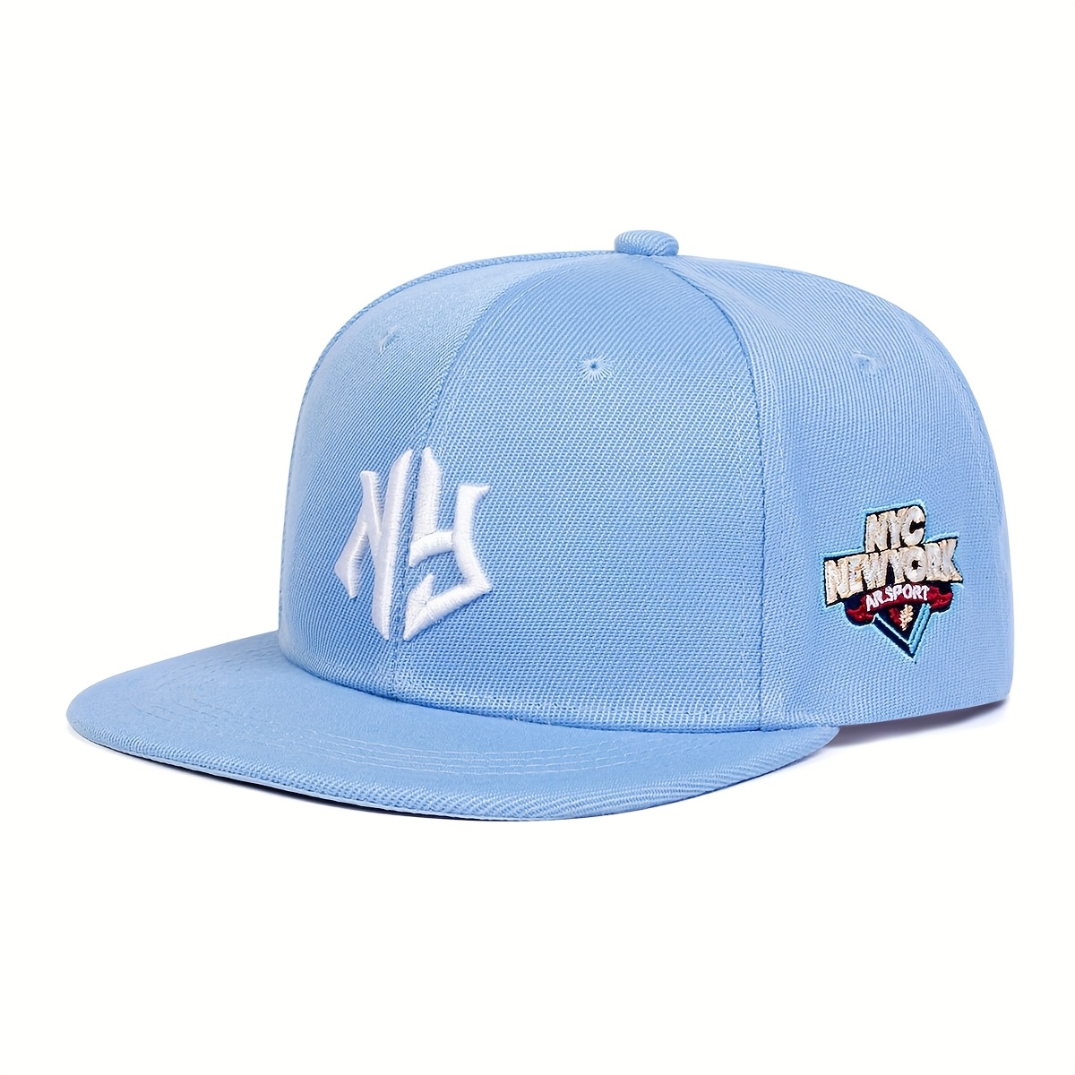 Image of 1 Boys' Ny Side Nyc Twist Baseball Cap, Fashionable Outdoor Adjustable Hat, Suitable For Spring/autumn Or Spring/summer , Travel, And Beach