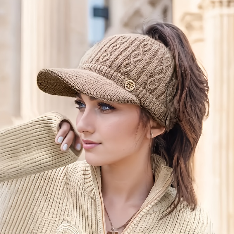 TEMU Knit   For Women - , Hat , For & Outdoor