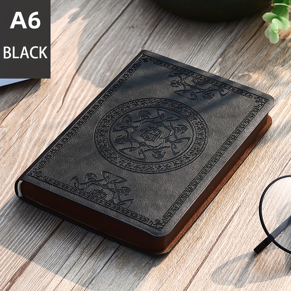 Image of Pocket Notebook, Small Notepad, A6 140-page Lined Diary 5.7 X 4.1 For Men And Women, College Ruled Notebook, Soft Cover Leather, 80gsm Thick Paper