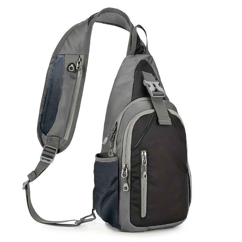 E-shop Leichte Outdoor-Schultertasche für Herren, vielseitiger Umhängetasche mit verstellbarem /rechtem Trageriemen – ideal für Reisen, Einkaufen und