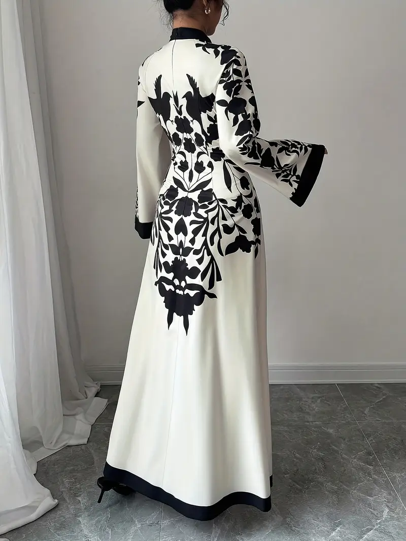 fashionable elegant faux two piece fall winter new floral - Temu Mauritius fashionable elegant faux two piece fall winter new floral - Temu Mauritius