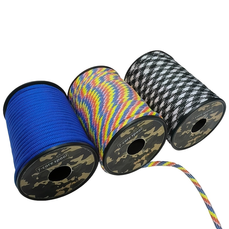 30m 7-Strand Rope, 4mm for Camping and Outdoor Use