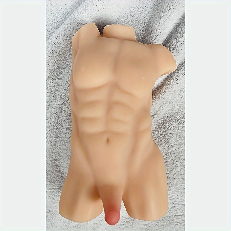 1pc Muñeco Sexual Masculino Torso Dildo Flexible Pene - Temu Chile