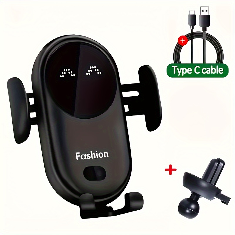 TEMU Induction Car Wireless Charger Car Phone Charging Car Accessories, Accessories, , For Christmas