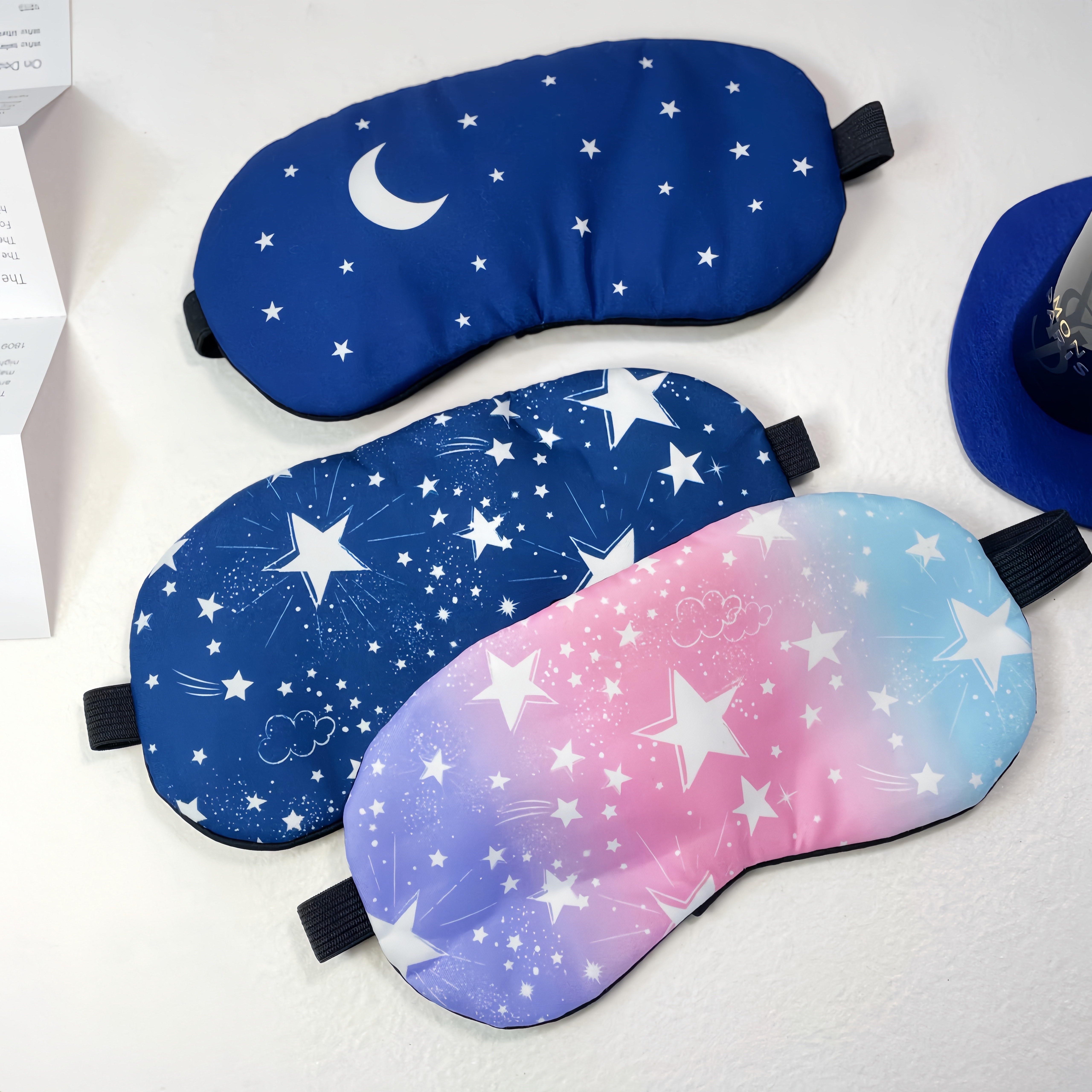 3d Silk Eye Mask Sleep Night Travel Nap Sleeping Eye Cover - Temu