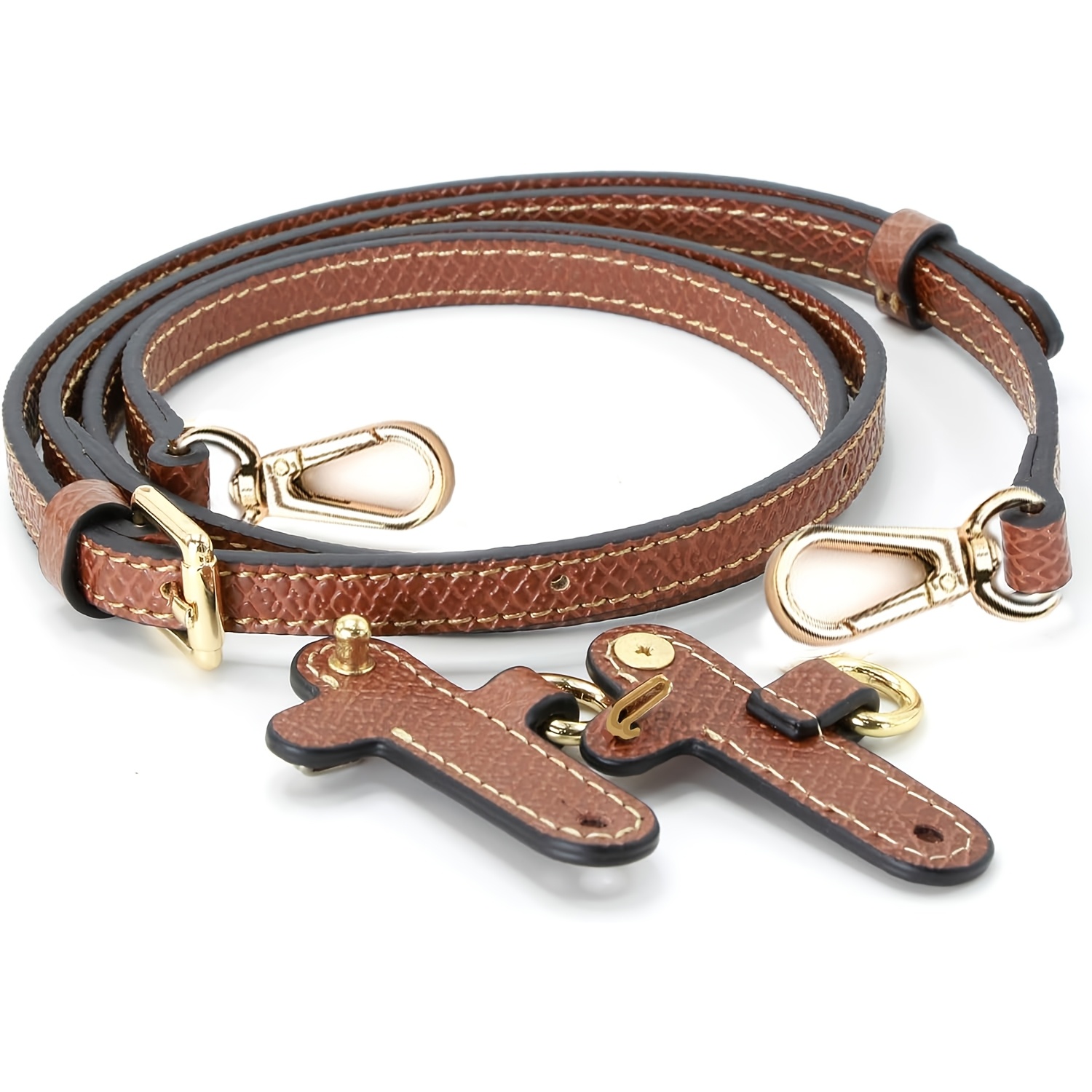 E-shop Gurtband-Set kompatibel mit Mini- – Verstellbare PU-Leder-Trageriemen für Damen-Mini-Schultertaschen, Umhängetaschen – Trageriemen für Mini-