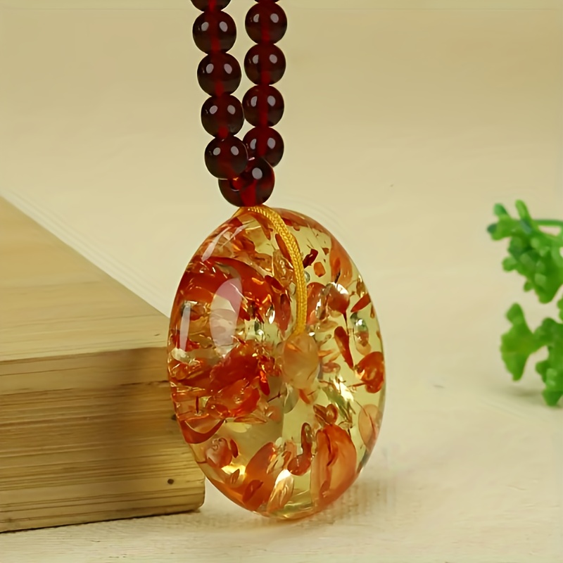 Flower Safety Buckle Pendant Charm