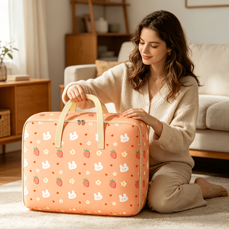 Extra-Large Extra-Thick Storage Bag with Reinforced Handles