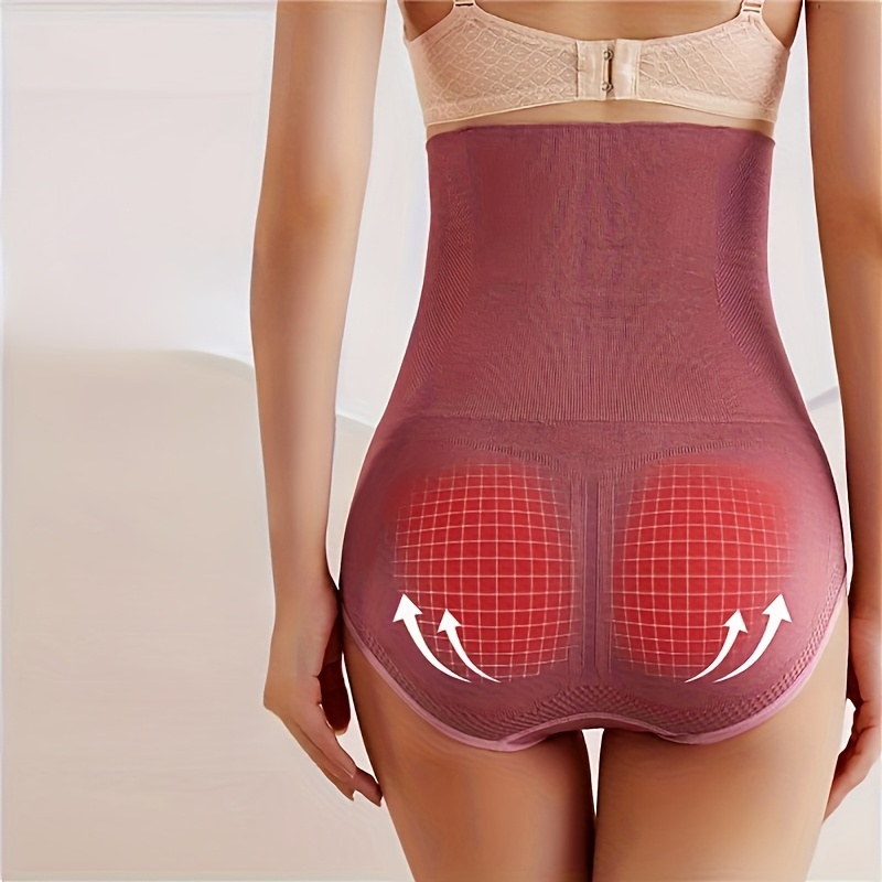 1pc Women's Gift High Waist Shaping Panties Seamless Hip Lift Belly Briefs Tummy Control Panty Shapewear Slim Panties Underwear for Four Seasons