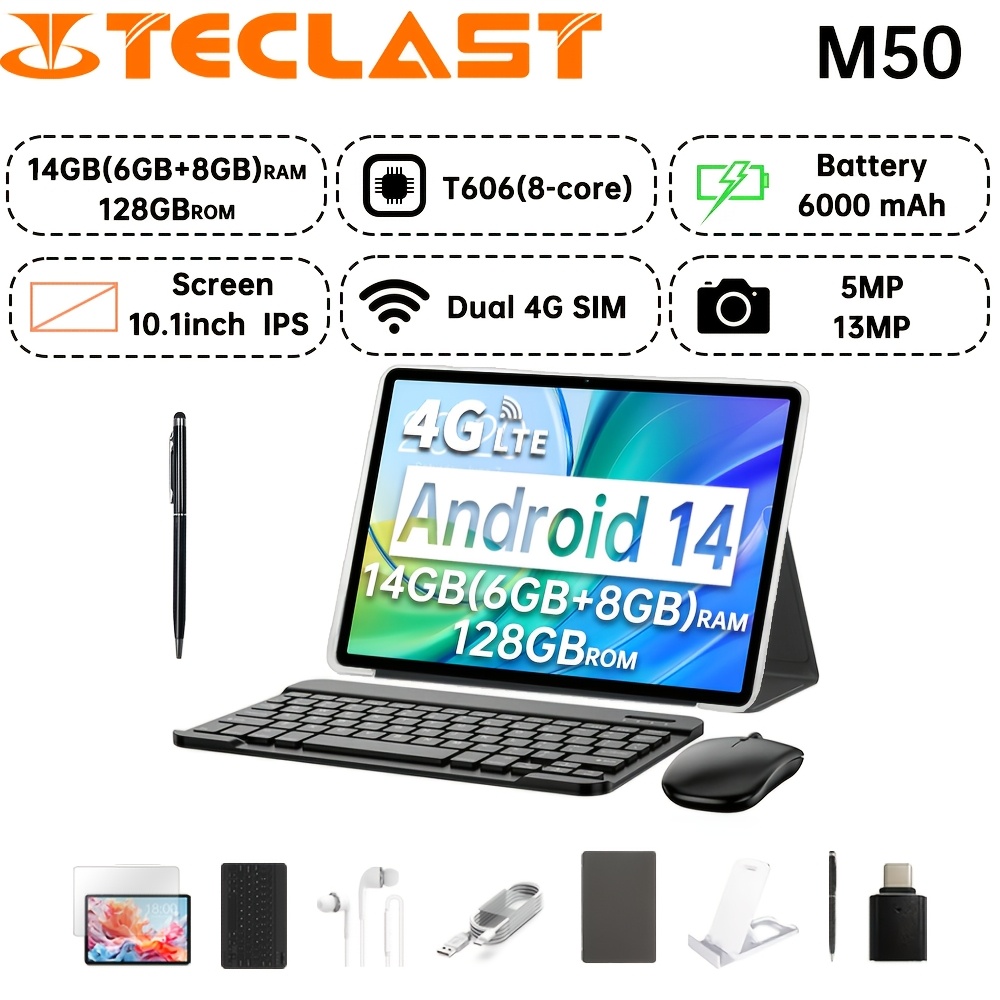 teclast m50 2024 tablet ( t606 8 core 2.0ghz - Temu United Arab 