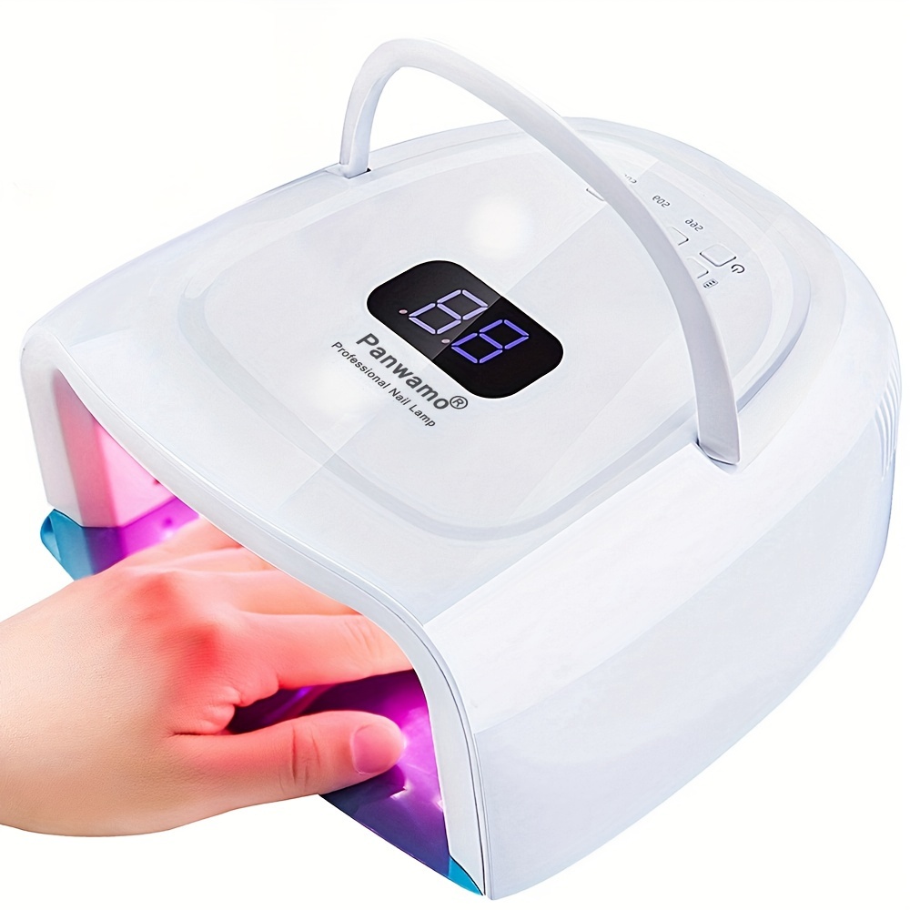 

Rechargeable Uv Light For Nails, Cordless Uv Led Nail Lamp With 42 Beads, Portable Nail Dryer, Professional Gel Nail Lights Nail Art Manicure Tools White