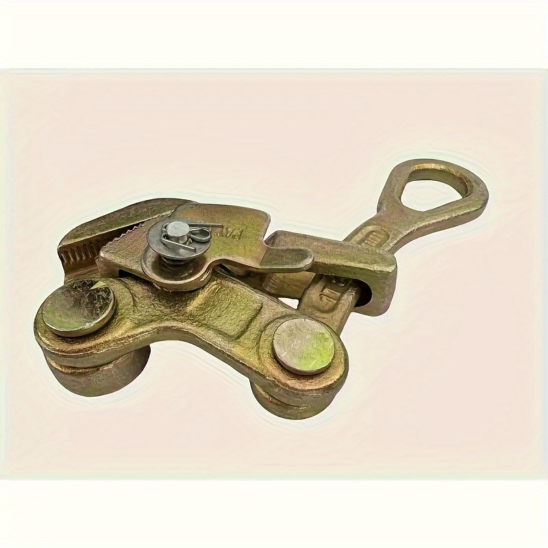 

1pc Manual Tool , Steel Cable Puller, 2204lb (1t) Capacity, Industrial Hand Tool, Metal Material, No Power, No Battery, Pulling