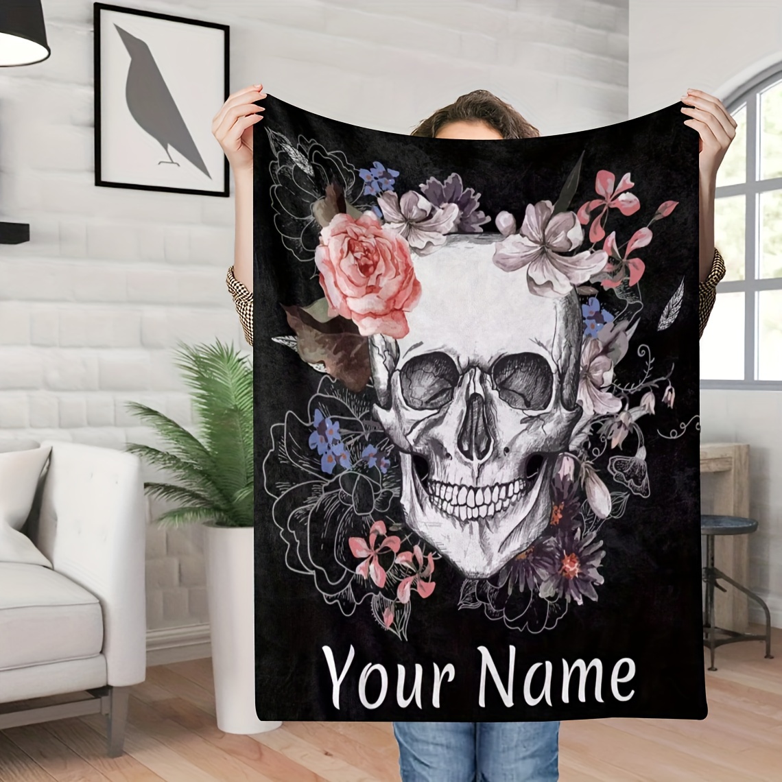 

1pc Blanket Blanket Blanket Personalized Blanket Sofa Blanket For Halloween