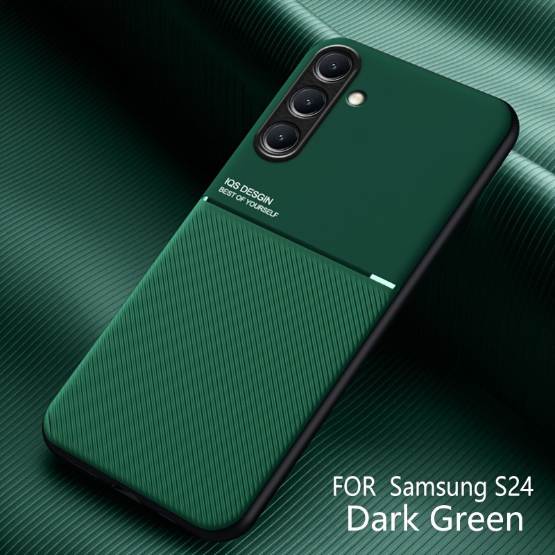 TEMU Phone Case - For S24/s24+ New Phone Case, S24ultra/s24fe Magnetic Phone Case, Easy, High-end, Ultra-thin, Full Wrap Protection Anti-drop Case,