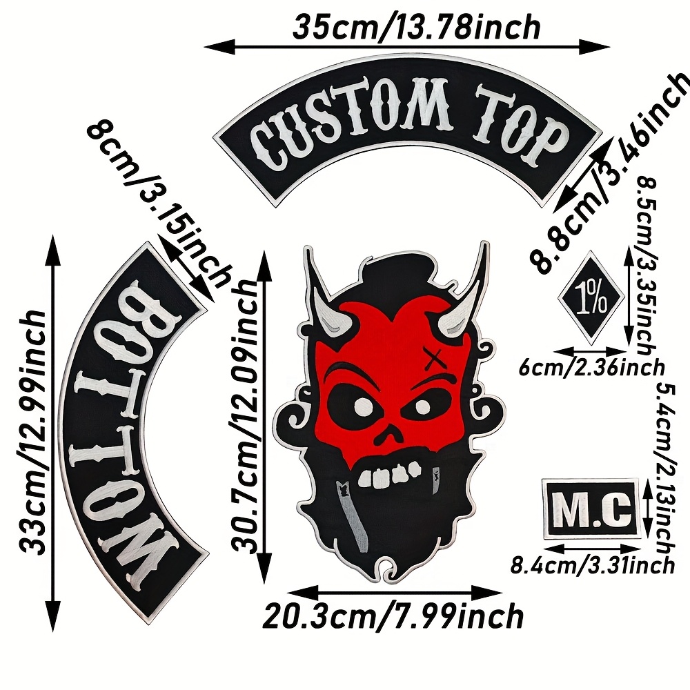 Hand Crafted Red logo Iron On Patch Set Red Authentic Iron-On & Sticker Patches | Hobby Lobby | 2491272 main image 2