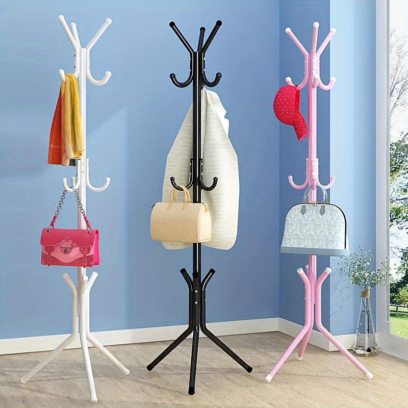 Wall Mount Coat Rack Metal Vertical Hat Rack Wall Modern - Temu Canada