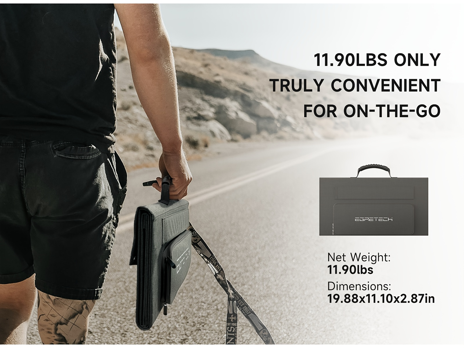 portable solar panel 100w 17 5v with mc 4 to dc5521 xt60 anderson cable 100w foldable solar panels kit with adjustable waterproof ip65 for camping outdoor power station details 3