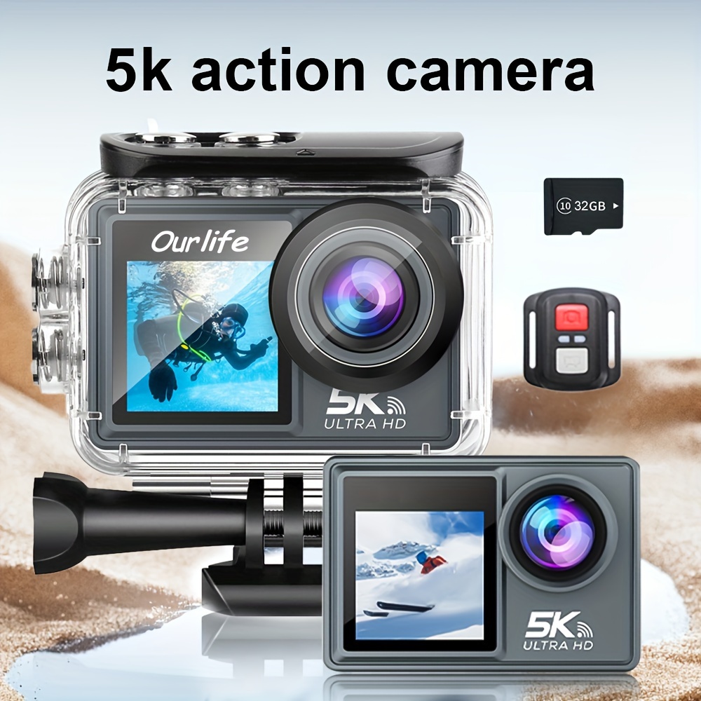 

5k/60fps 50mp , 32gb , , 5k Hd, Mounting Kit For , Surfing,