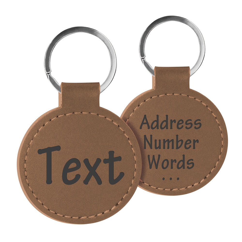 TEMU Gepersonaliseerde ronde ID-tags voor honden, verkrijgbaar in meerdere kleuren, geschikt voor zowel katten als honden, duurzame toevoegingen aan