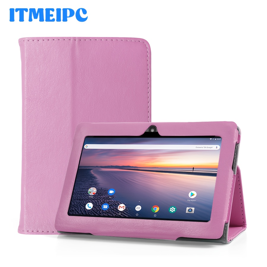   7-zoll  -tablet mit 4 gb   (2 gb + 2 gb erweiterbar), 32 gb rom,  -core-hochfrequenzprozessor, hd-ips-display, dual-kamera: 2 mp front- & 2 mp rückkamera, 2,4g+5g wifi, inklusive hülle (farboptionen: pink, blau, schwarz, gelb). pad-tablet für lernen,   unterhaltung