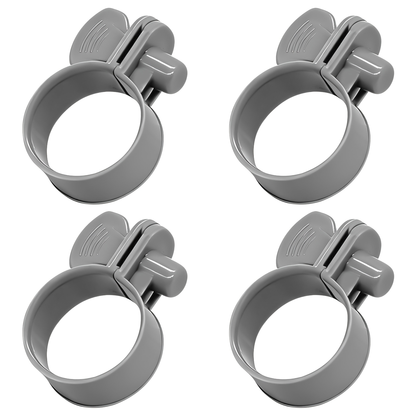 4pcs Pool Hose Clamp Set, Suitable For And Coleman Pool Products, Provides A Secure, Leak-proof Connection For Pool Hoses