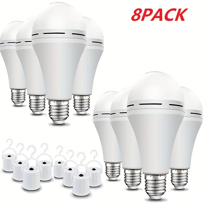 item picture emergency light bulb for power outages led bulb 60 watt   self charging light bulb 1200mah battery backup light bulbs for daily emergency use
