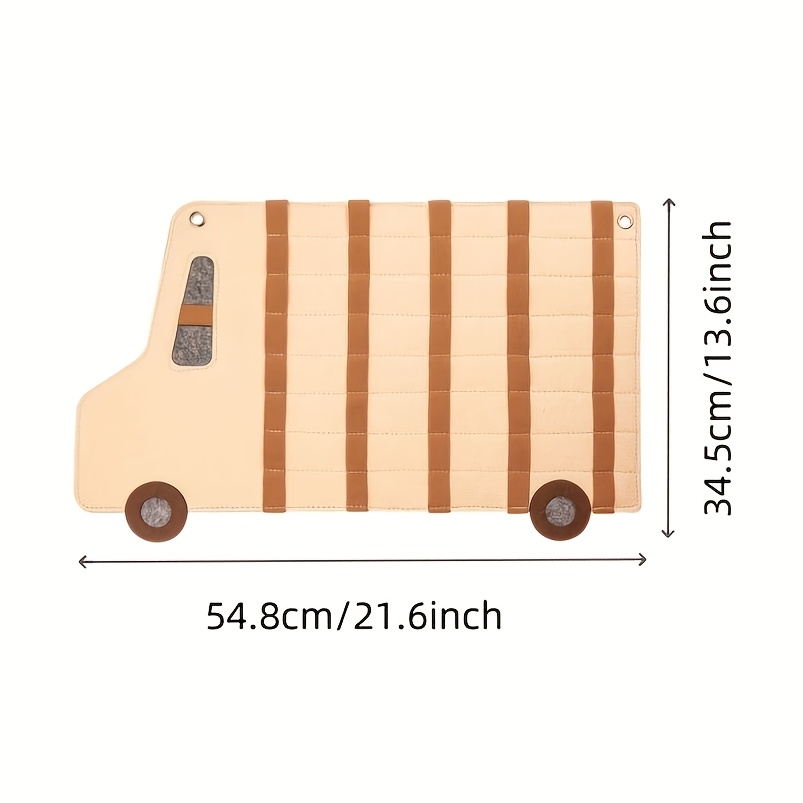 1pc Car Plush Toy Storage Rack, Fashionable Car Storage Hook, Suitable For Wall Hanging Decoration In Nurseries