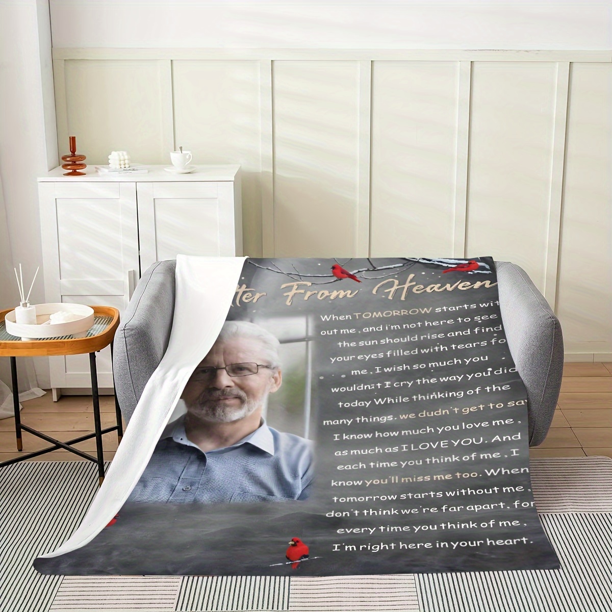 TEMU Blanket - Personalized , , All , Unique - Polyester, 200-250g