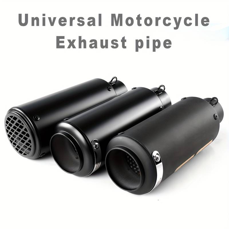 Adaptateur Tuyau Échappement Moto 51 à 60 Mm - Acier Inoxydable - Installation Facile - Universel