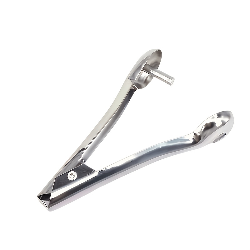 TEMU Stainless Steel Cherry Pitter, Fruit And Vegetable Corer, Ergonomic Handle, Suitable For Cherries And , Portable Kitchen Utensils For Outdoor
