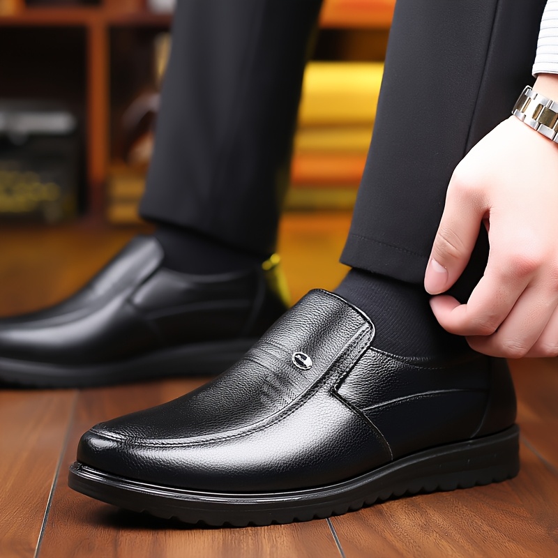 Zapatos Casuales de Negocios para Hombres, Talla Grande, Suela Suave y Versátil, Zapatos de Vestir de Moda para la Oficina y Ocasiones de Fiesta - Imagen 7