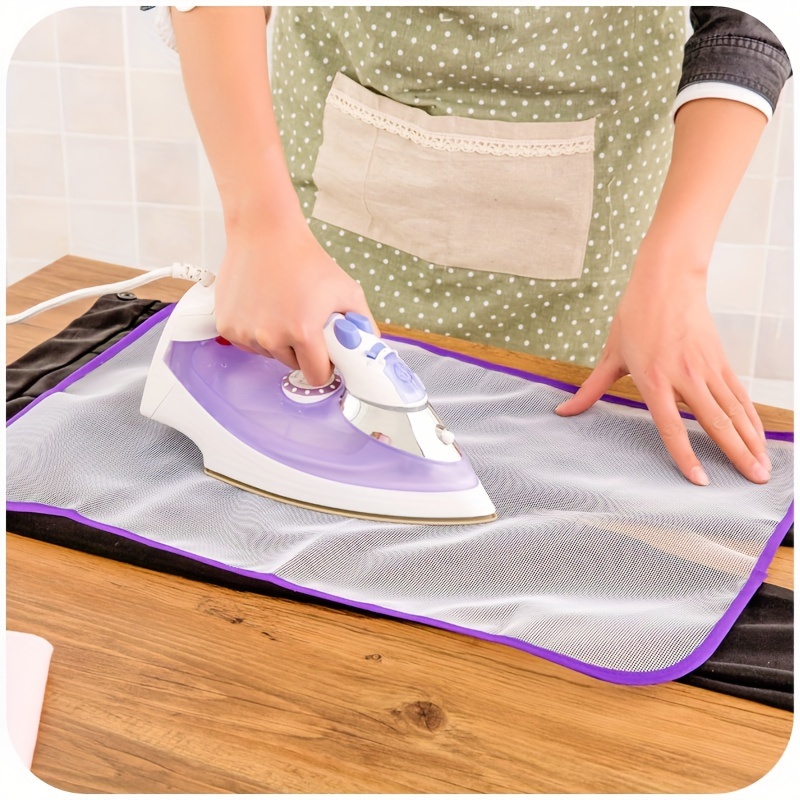 3 pack ironing mat with protective ironing mesh pad non electric portable ironing blanket for delicate garments and home accessories details 1