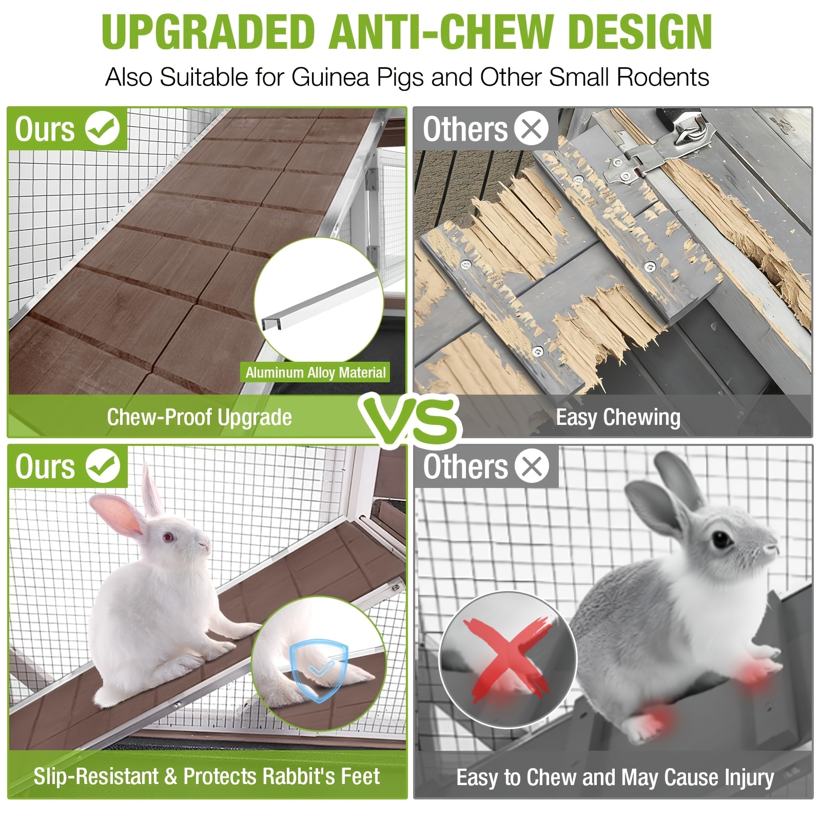 FEIFIRE Indoor and Outdoor Cage-Free System with Sliding Trays