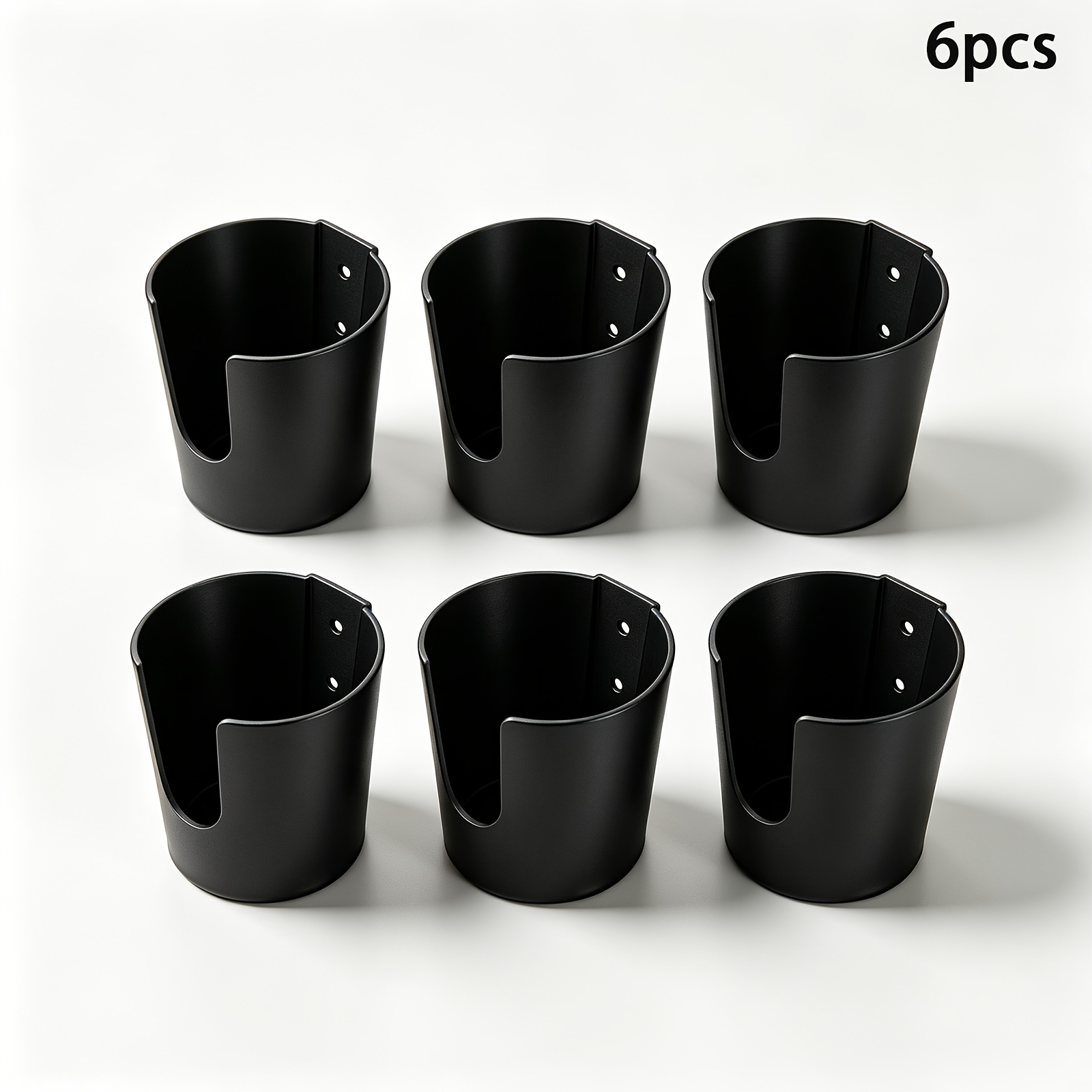 TEMU Porte-aérosols mural 1 pièce/6 pièces, support de rangement pour flacons vaporisateurs, organisateur de bombes aérosols pour porte de