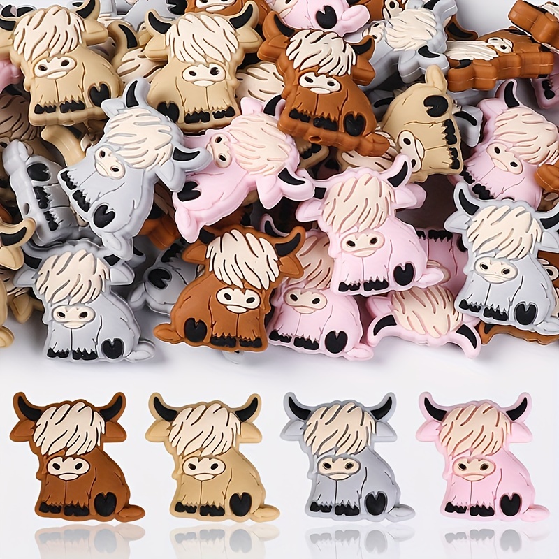 

16pcs Cow - -shaped In , , , For Diy Bracelets & Necklaces