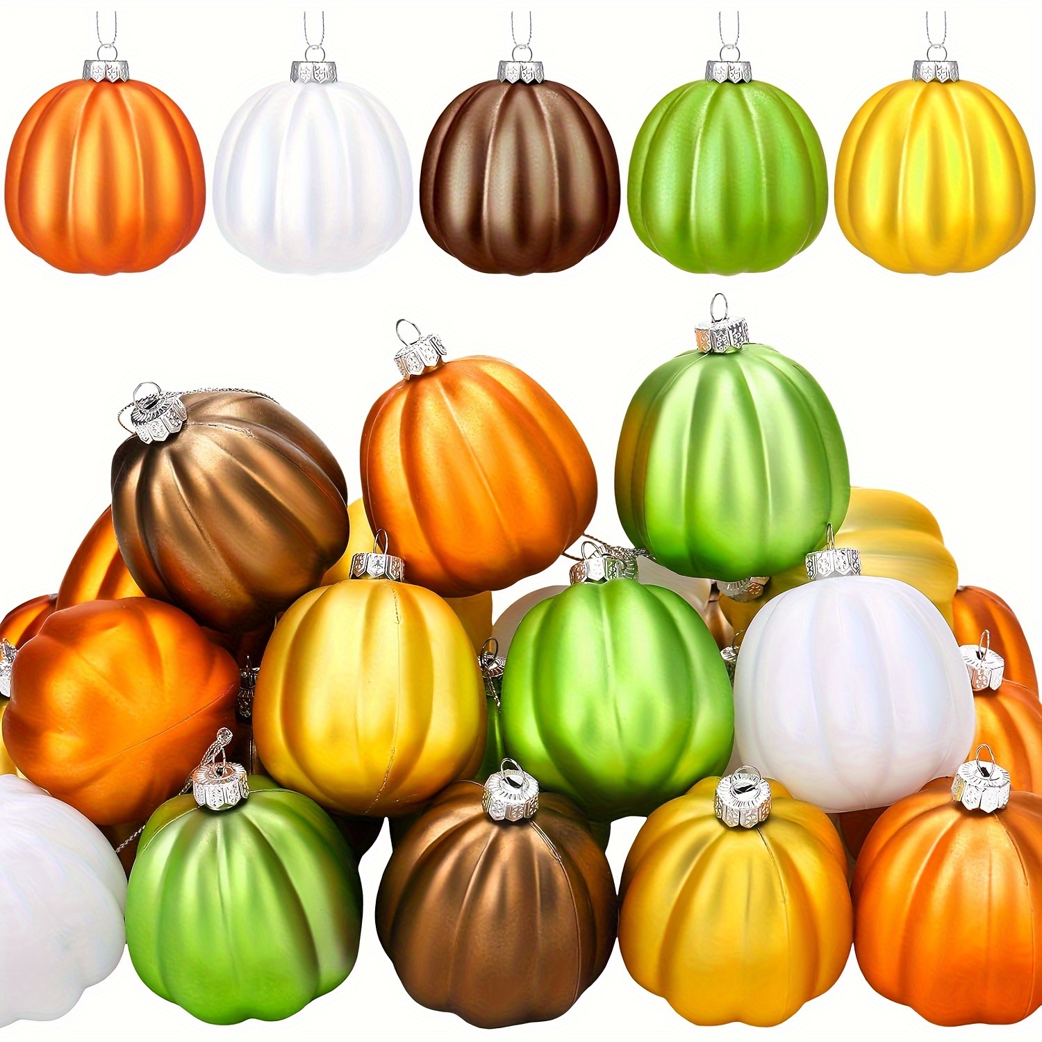 

10/12 Pcs Hanging For Halloween Hanging Decor Pumpkins For Fall