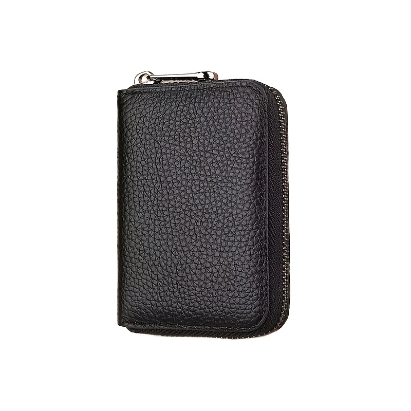TEMU Ultra-thin Anti-theft Women's Wallet, Wallet - 20 Card Slots, Secure Zipper Closure, For Business And Daily Use, Perfect Gift For Holidays And