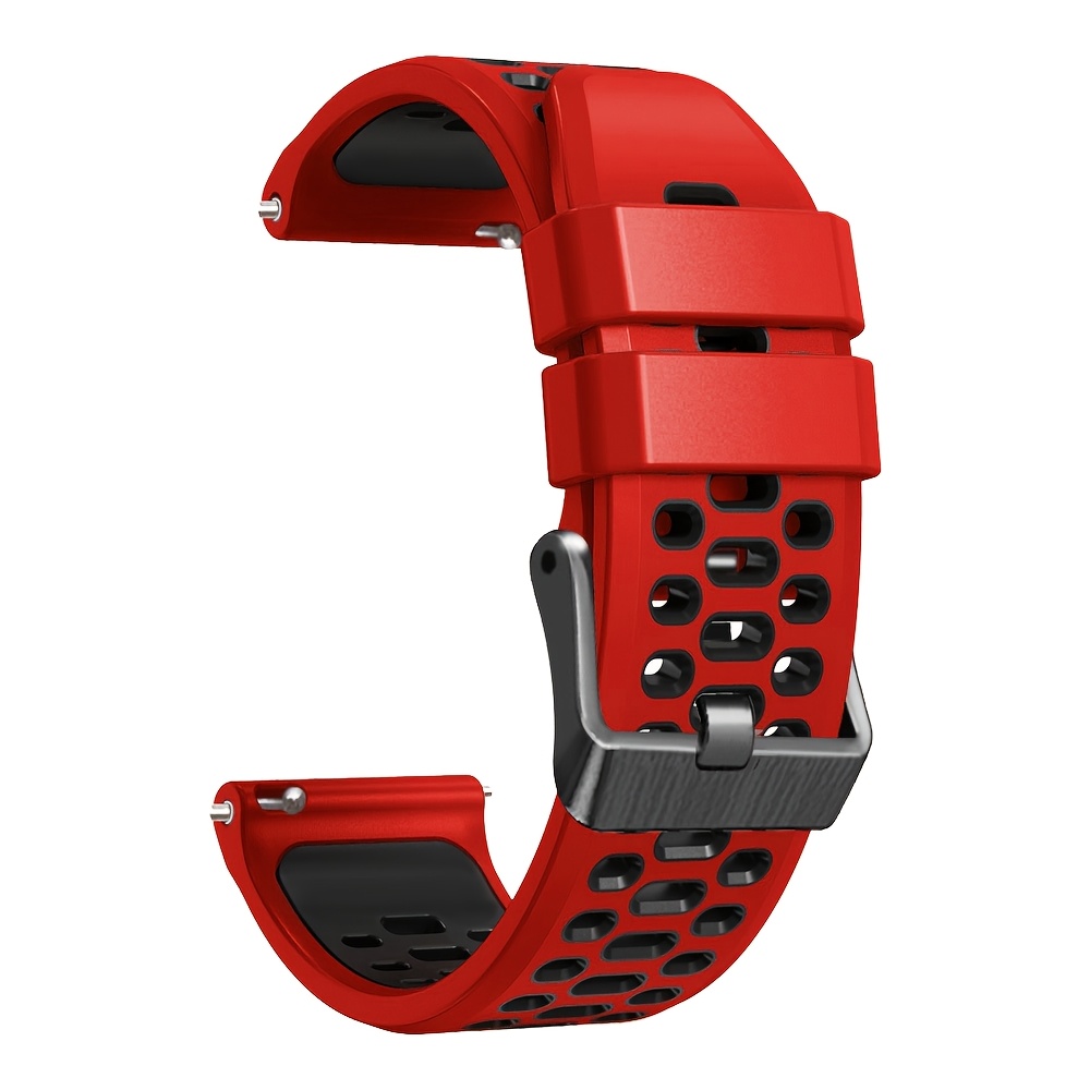 ΛουράκιSmartwatchαπόσιλικόνη22mm,κατάλληλογιαHuaweiGT5/4/2/3/Pro,Venu2/3,Forerunner745/265/σειρήςGTR4Pro3Bip5XiaomiWatch2προS3s2,forSamsungGalaxywatch3καιεξοπλισμόςγιαχέρισεστυλsport