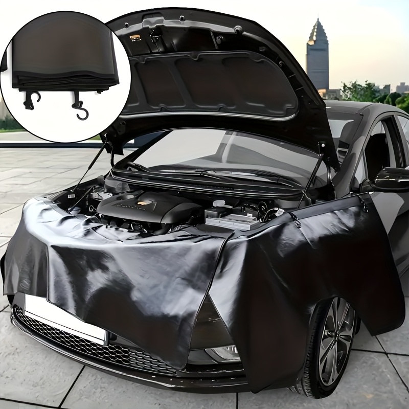 E-shop 3er-Set Magnetische Schutzabdeckungen für Kfz-Kotflügelreparatur und , Universelle Stoffschutzhülle für Frontscheibenblende, Magnetpads für