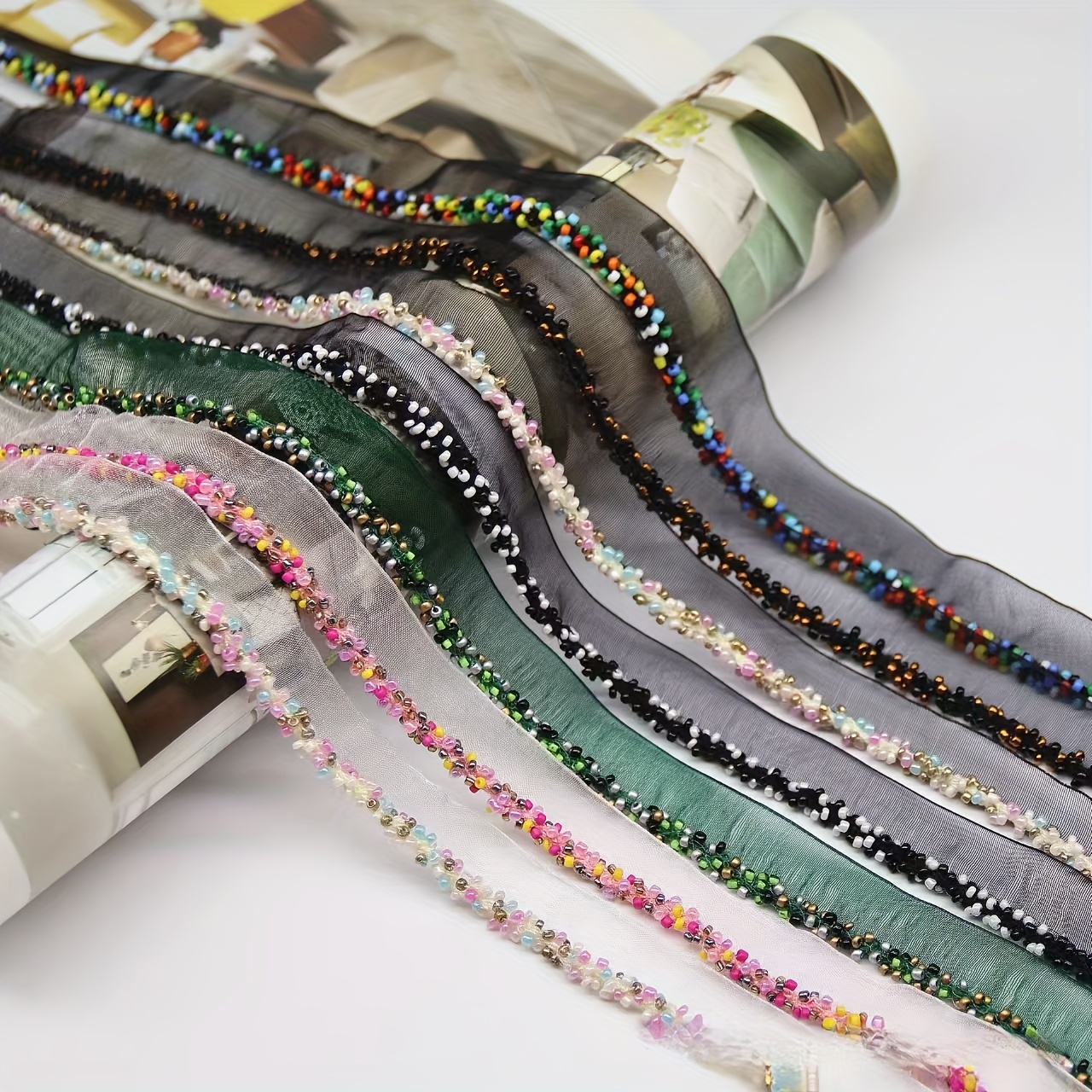 beaded trim sold on Temu United States