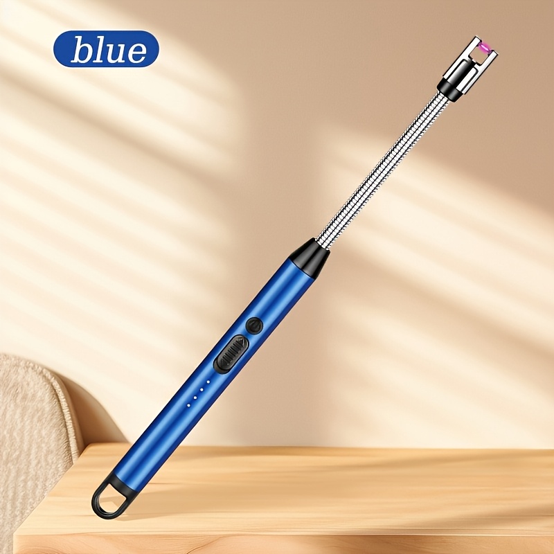 1pc   usb recarreg vel   lighter com   o de   ideal para velas     e uso dom   bateria de l tio   o de     de seguran a ao ar livre design moderno de     lighter dur vel   lighter   0