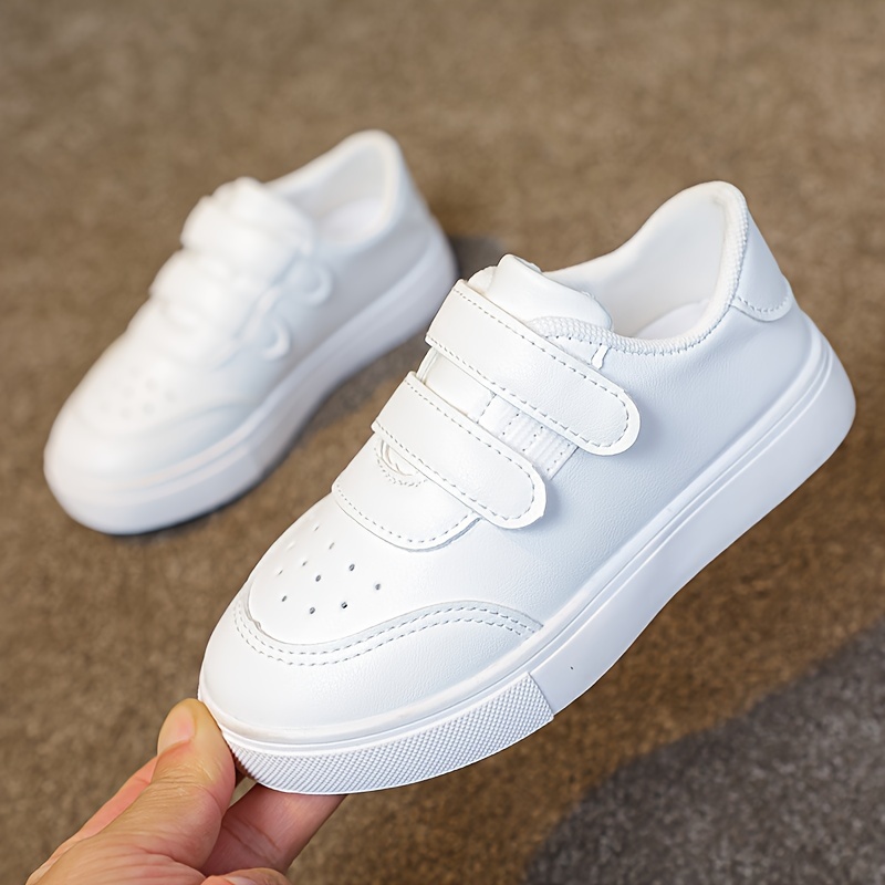 

Casual Solid Color Low Top Sneakers For Girls, Comfortable Breathable Skateboard Shoes For All Seasons