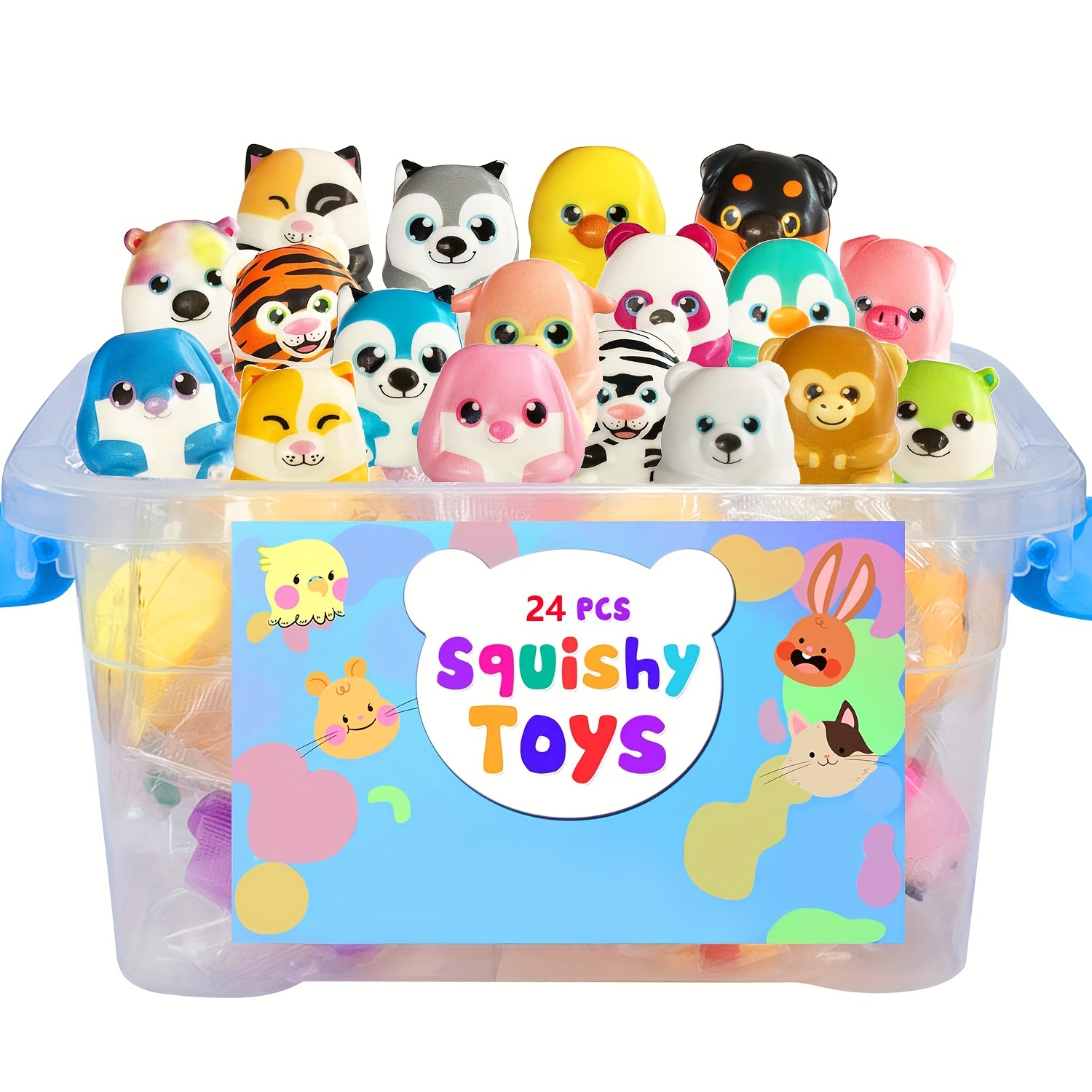 Bag Cute Ocean Animal Sticky Stretchable Sticky Toys Kids - Temu
