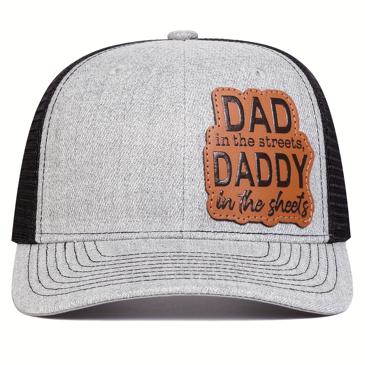 Casquette De Baseball En Coton Avec Lettres Brodées - Hip-Hop - Pour L'extérieur, Noir, Taille Unique