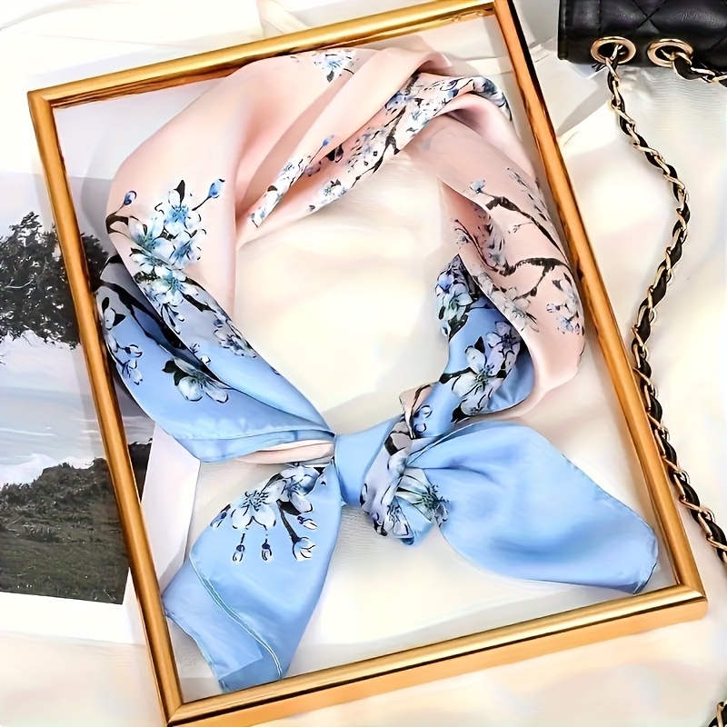 TEMU The Beautifully Colored Plum Scarf Is Very Elegant.