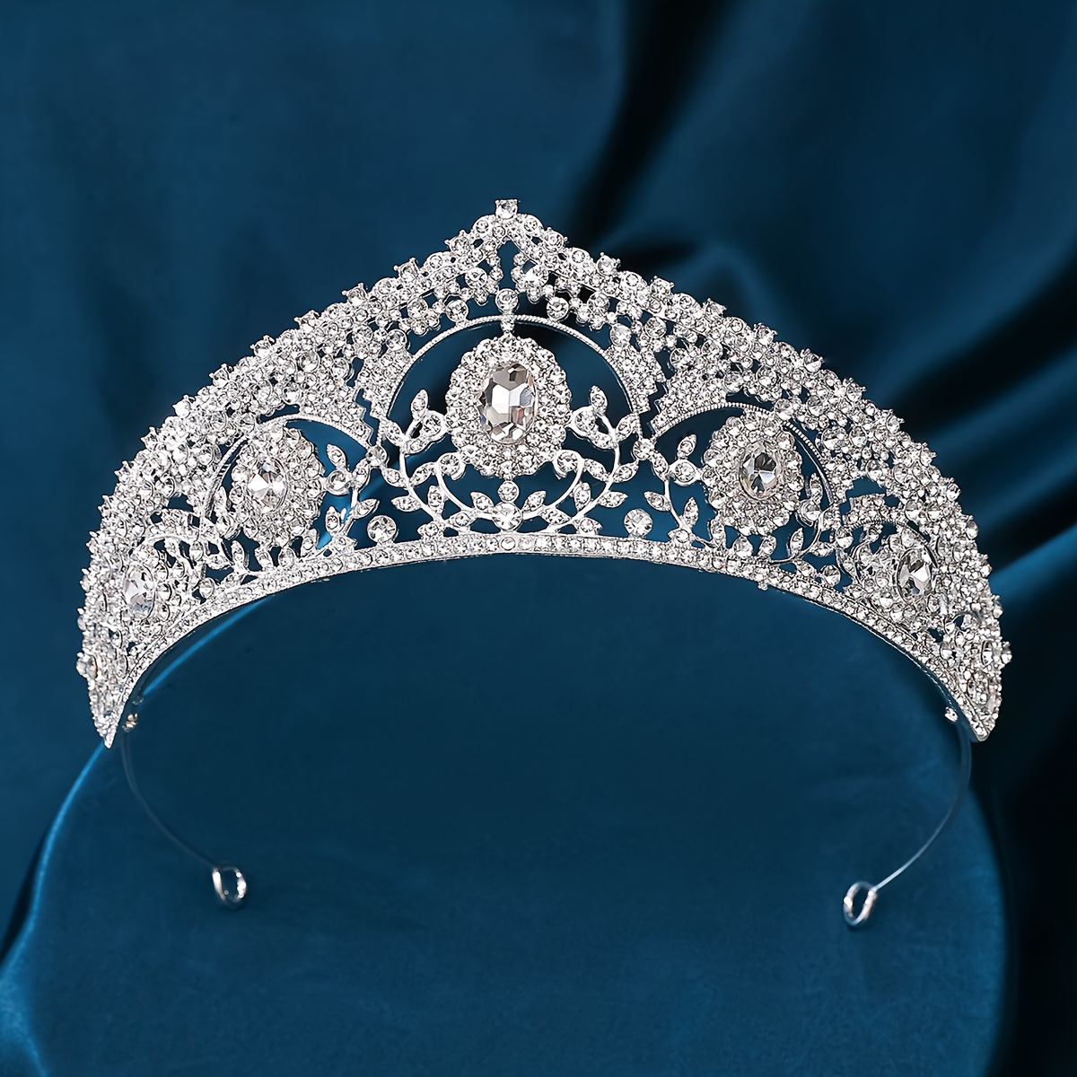 TEMU Une couronne de mariée et , en alliage de avec des strass éblouissants, au . Parfaite pour de mariage, les fêtes et , elle constitue le plus de